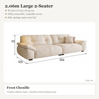 2.06m Large 2-Seater