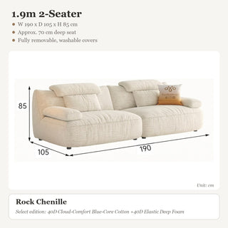 1.9m 2-Seater