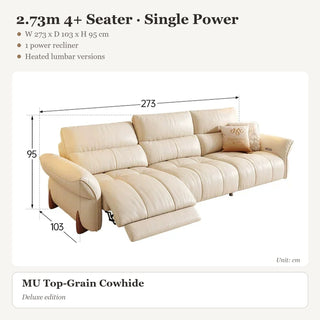 2.73m 4+ Seater · Single Power