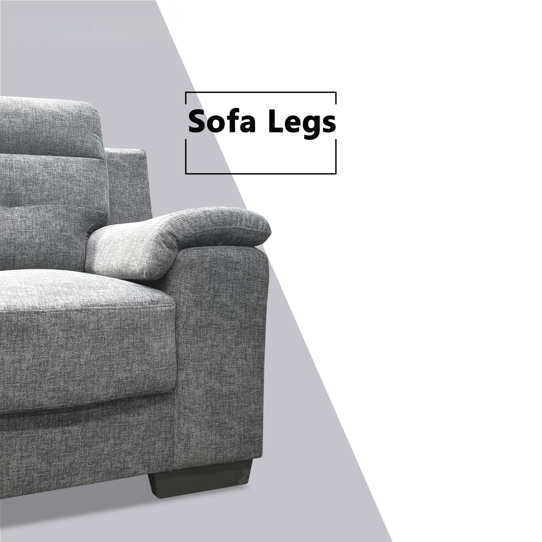 Zornel Fabric Sofa by Esteller (Pet Friendly & Easy Clean)