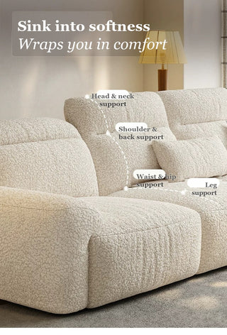 Sink into softness