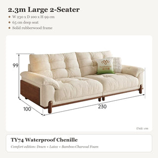 2.3m Large 2-Seater