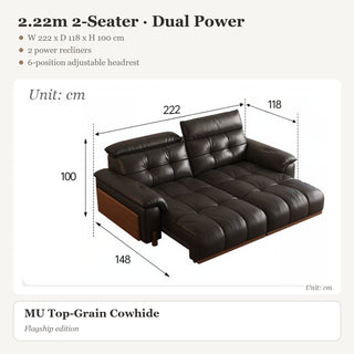 2.22m 2-Seater · Dual Power