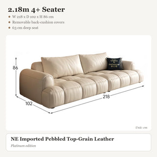 2.18m 4+ Seater