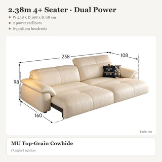 2.38m 4+ Seater · Dual Power
