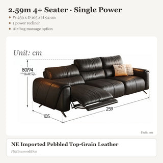 2.59m 4+ Seater · Single Power