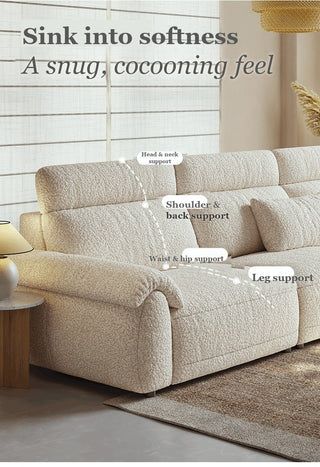 Sink into softness