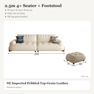 2.5m 4+ Seater + Footstool