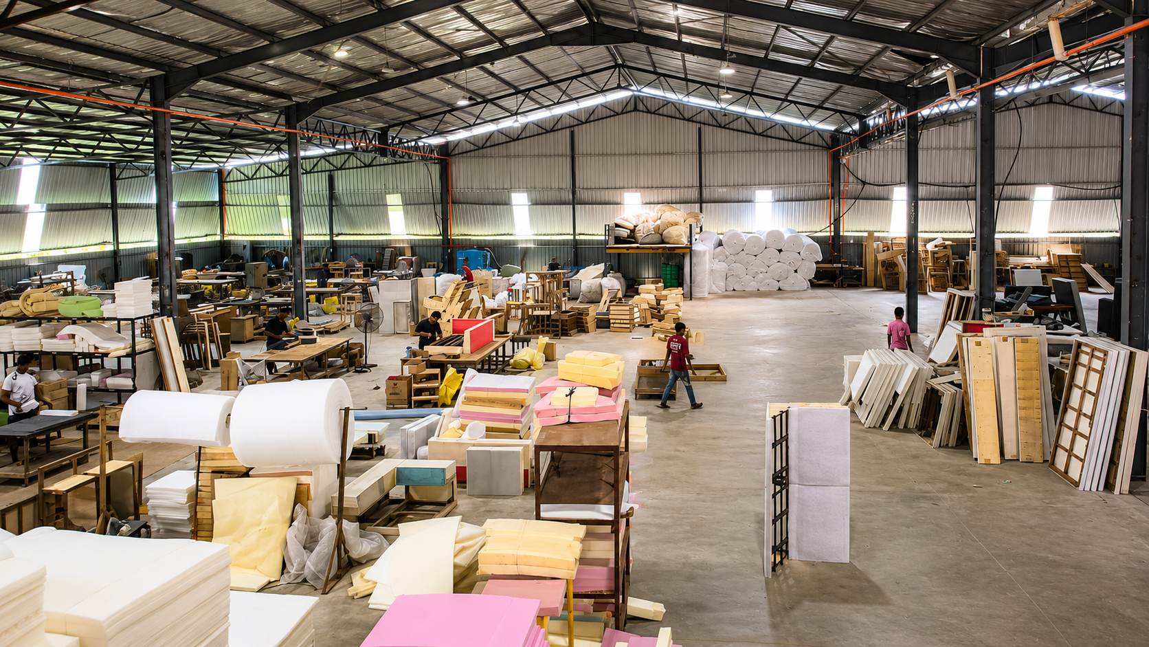 MegaFurniture manufacturing facility