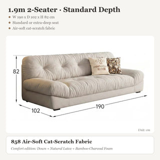 1.9m 2-Seater · Standard Depth