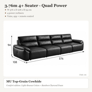3.76m 4+ Seater · Quad Power