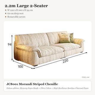 2.2m Large 2-Seater