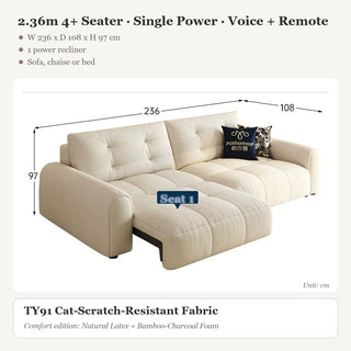 2.36m 4+ Seater · Single Power · Voice + Remote