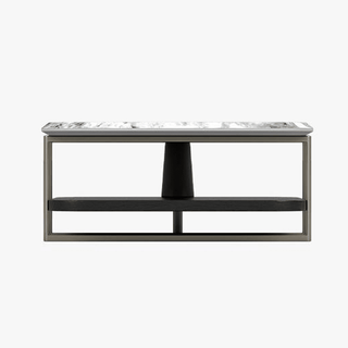 Jordan Coffee Table with Crystal Tech Stone Top