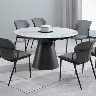 Algol Extendable Round Dining Table (Built in Cooker)