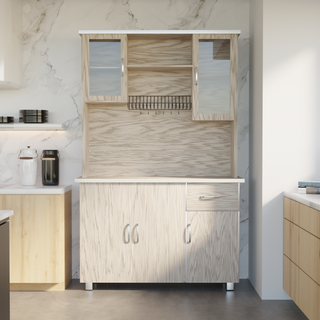 Aegner Tall Kitchen Cabinet