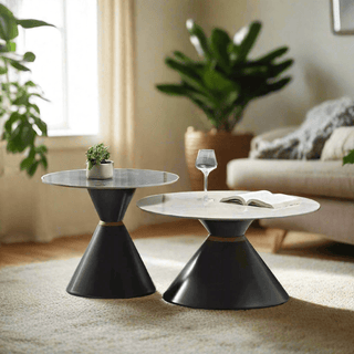 Megafurniture | Amara Sintered Stone Nesting Coffee Table | Coffee Table