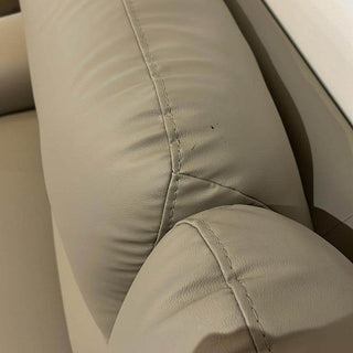 [AS-IS] Amerigo Faux Leather Sofa - 3 Seater