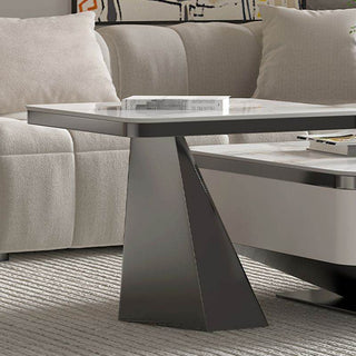 Megafurniture | Andrea Glossy Sintered Stone Nesting Coffee Table | Coffee Table