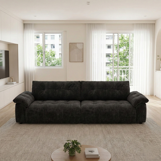 Ardent Fabric Adjustable Backrest Sofa