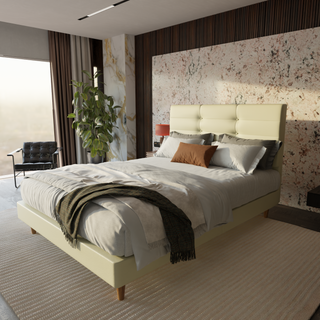 Arlen Faux Leather Bed Frame