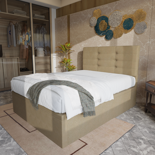 Arlen Fabric Storage Bed (Water Repellent)