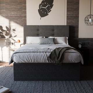 Arlen Fabric Storage Bed (Water Repellent)