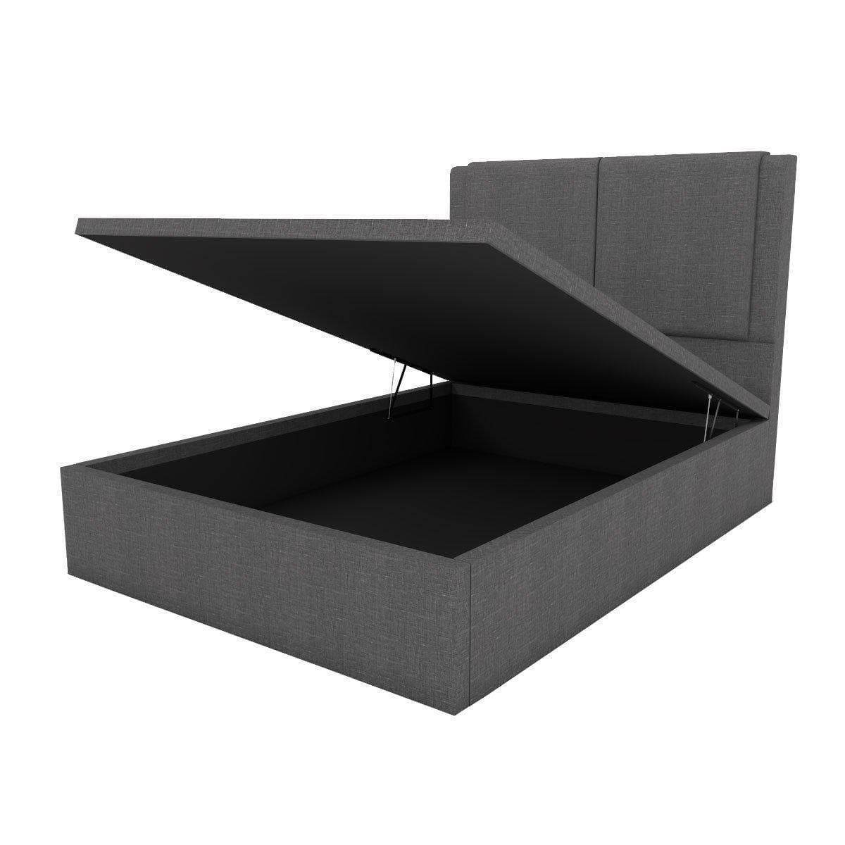 Megafurniture | Ashleah Fabric Storage Bed (Water Repellent) | Storage Bed