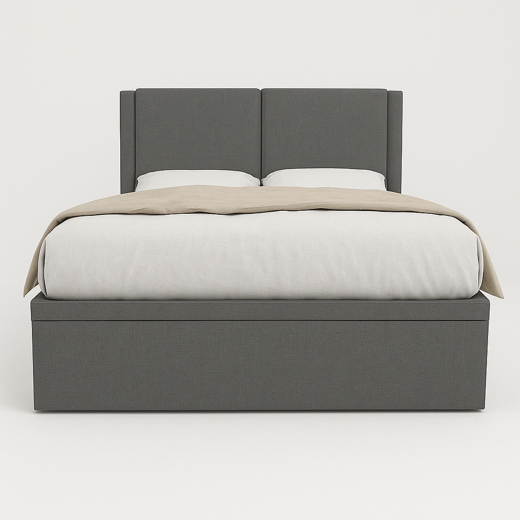 Megafurniture | Ashleah Fabric Storage Bed (Water Repellent) | Storage Bed