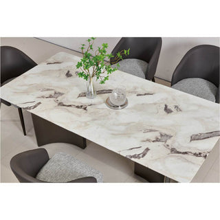 Delphine Sintered Stone Dining Table