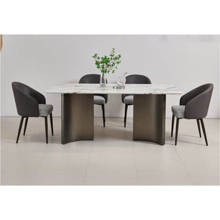 Delphine Sintered Stone Dining Table