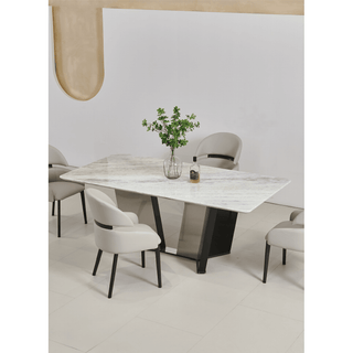 Maren Sintered Stone Dining Table