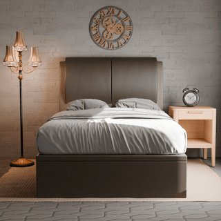 Megafurniture | Berke Faux Leather Storage Bed | Storage Bed
