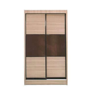 Megafurniture | Brad Sliding Door Wardrobe (115cm) | Sliding Door Wardrobe