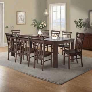 Megafurniture | Briony II Wooden Dining Set (1+8) | Dining Set