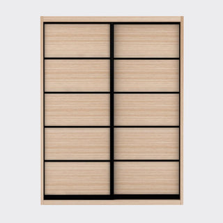 Bronx Modular Wardrobe (Light Oak)