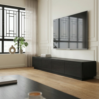 Venira Wood Veneer TV Console (200cm)