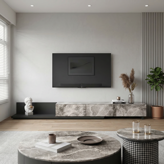 Calvella Sintered Stone TV Console (200cm)