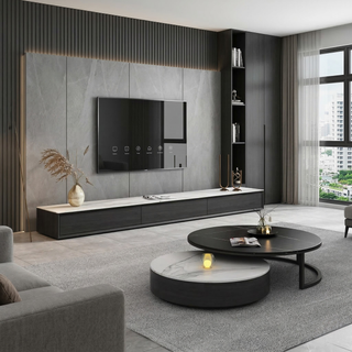 Renira Sintered Stone TV Console (200cm)