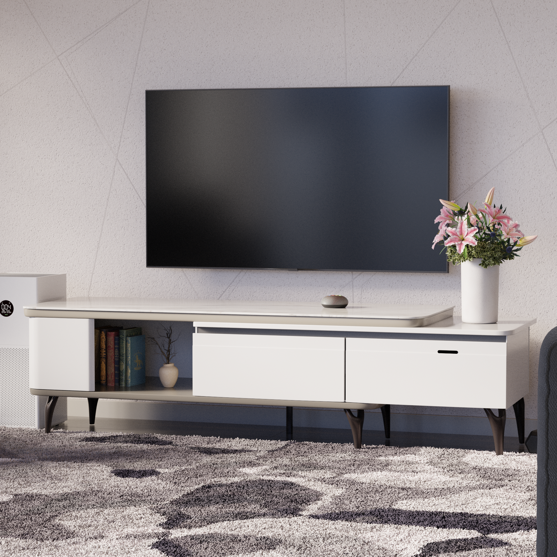 Basso Extendable TV Console