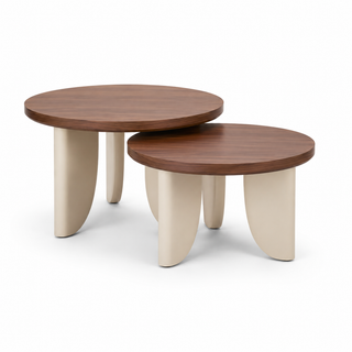 Arden Round Nesting Coffee Table Set