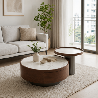 Caspia Round Lift Coffee Table