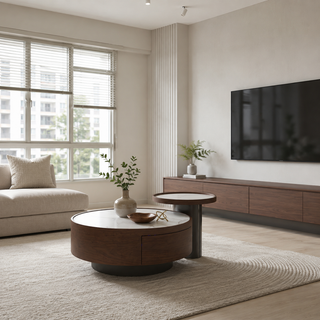Caspia Round Lift Coffee Table