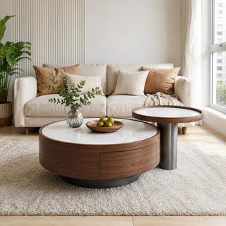 Caspia Round Lift Coffee Table