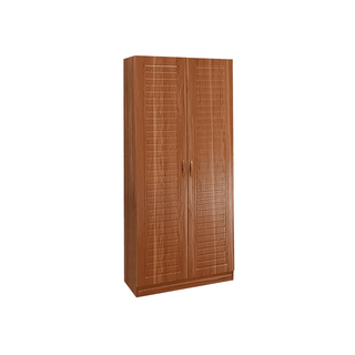 Megafurniture | Cade 2 Open Door Wardrobe in Brown | Open Door Wardrobe