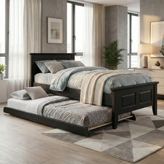 Carleton Walnut Wooden Bed