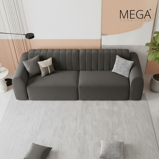 Clayden Fabric 3- Seater Sofa