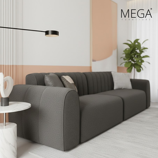 Clayden Fabric 3- Seater Sofa