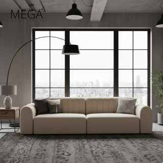 Clayden Fabric 3- Seater Sofa