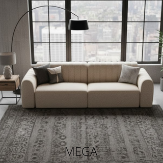 Clayden Fabric 3- Seater Sofa